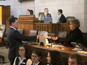 Sen. Ben Hansen submits a new bill for introduction Jan. 17. 