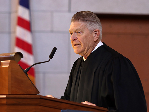 Supreme Court Chief Justice Michael Heavican
