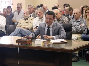 <a href='http://news.legislature.ne.gov/dist46' target='_blank' title='Link to the website of Sen. Adam Morfeld'>Sen. Adam Morfeld</a>