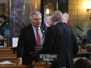 Senators John Stinner and Paul Schumacher