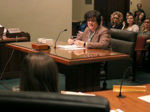 <a href='http://news.legislature.ne.gov/dist17' target='_blank' title='Link to the website of Sen. Joni Albrecht'>Sen. Joni Albrecht</a>