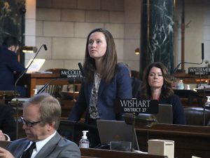 <a href='http://news.legislature.ne.gov/dist27' target='_blank' title='Link to the website of Sen. Anna Wishart'>Sen. Anna Wishart</a>
