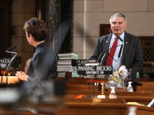 Sens. Stinner and Pansing Brooks