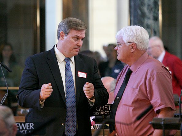 Sens. Mike McDonnell and Mike Groene