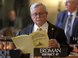 <a href='http://news.legislature.ne.gov/dist47' target='_blank' title='Link to the website of Sen. Steve Erdman'>Sen. Steve Erdman</a>