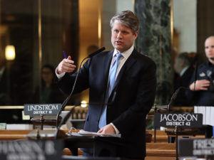 <a href='http://news.legislature.ne.gov/dist21' target='_blank' title='Link to the website of Sen. Mike Hilgers'>Sen. Mike Hilgers</a>