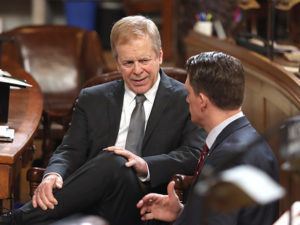 Sens. Tom Briese and Ben Hansen