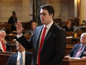 Clerk of the Legislature Brandon Metzler